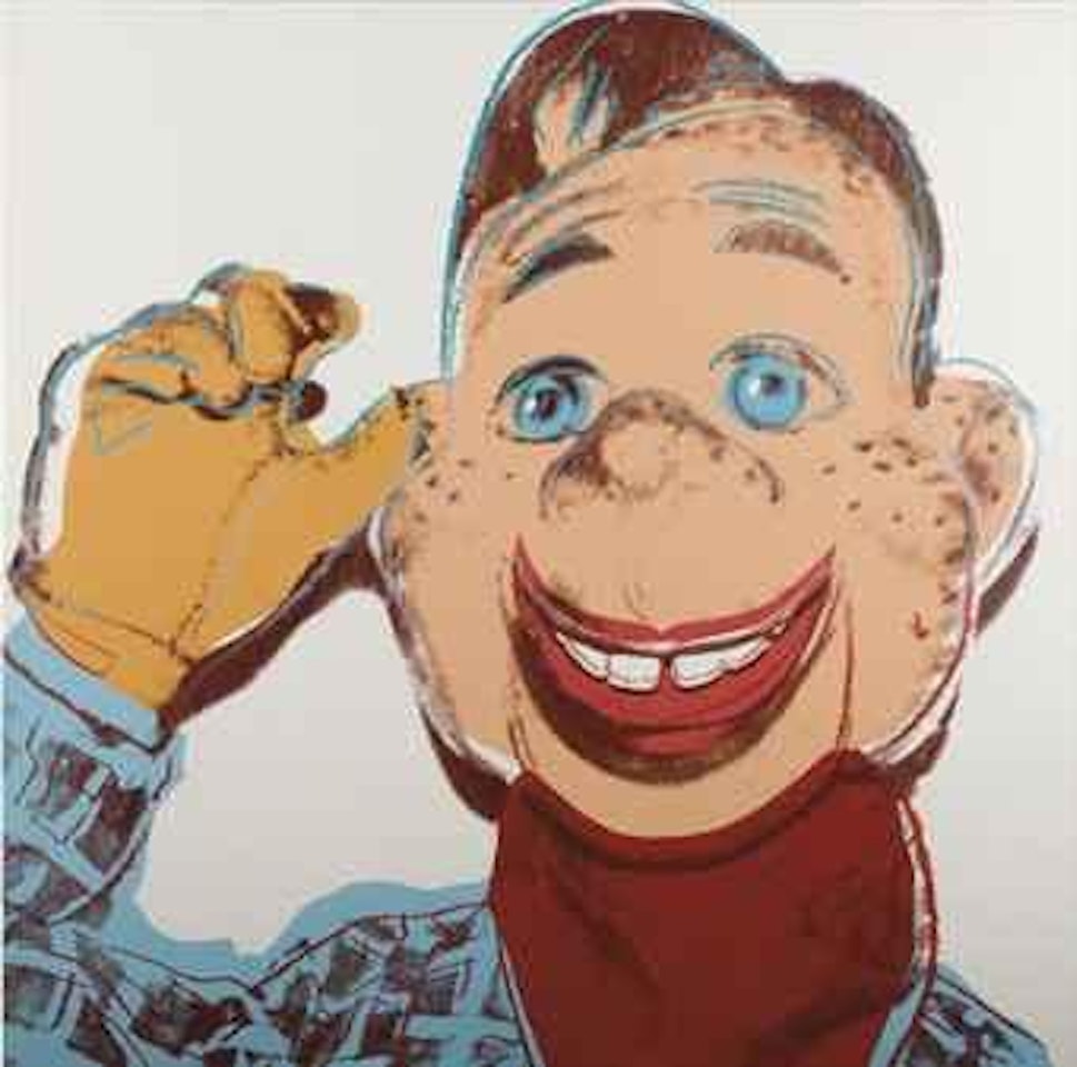 Howdy Doody (from Myths) by Andy Warhol