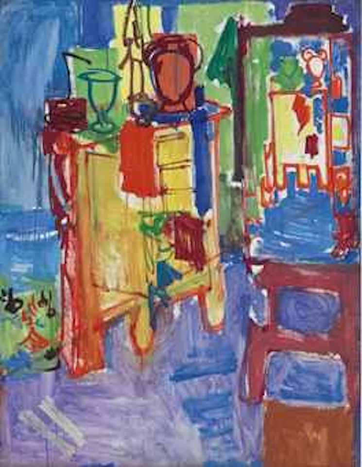 Studio Unfinished by Hans Hofmann