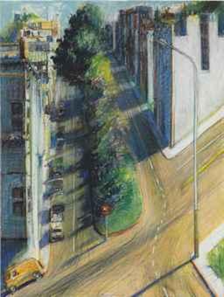Study for Carolina Street by Wayne Thiebaud
