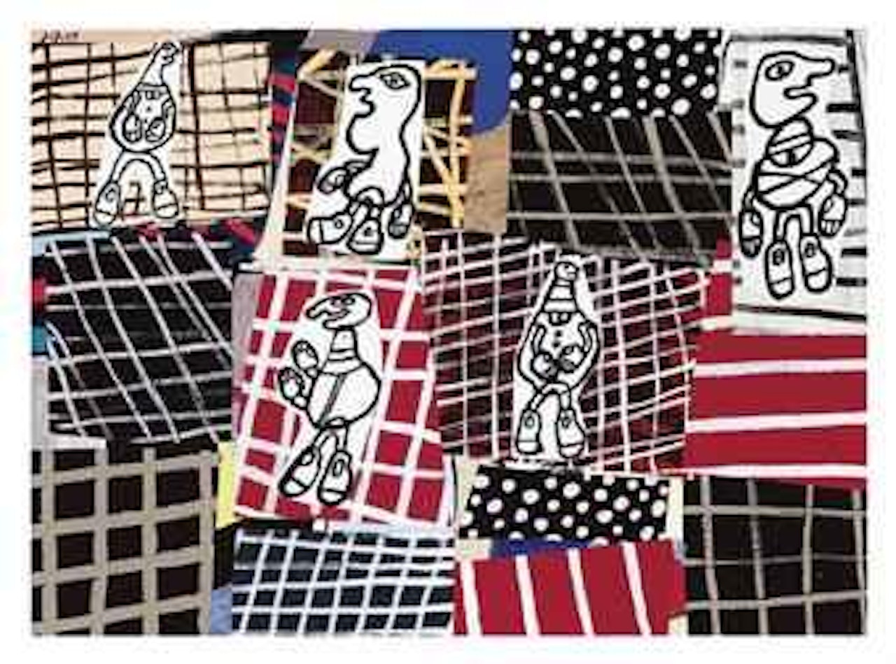 Lieux et action by Jean Dubuffet