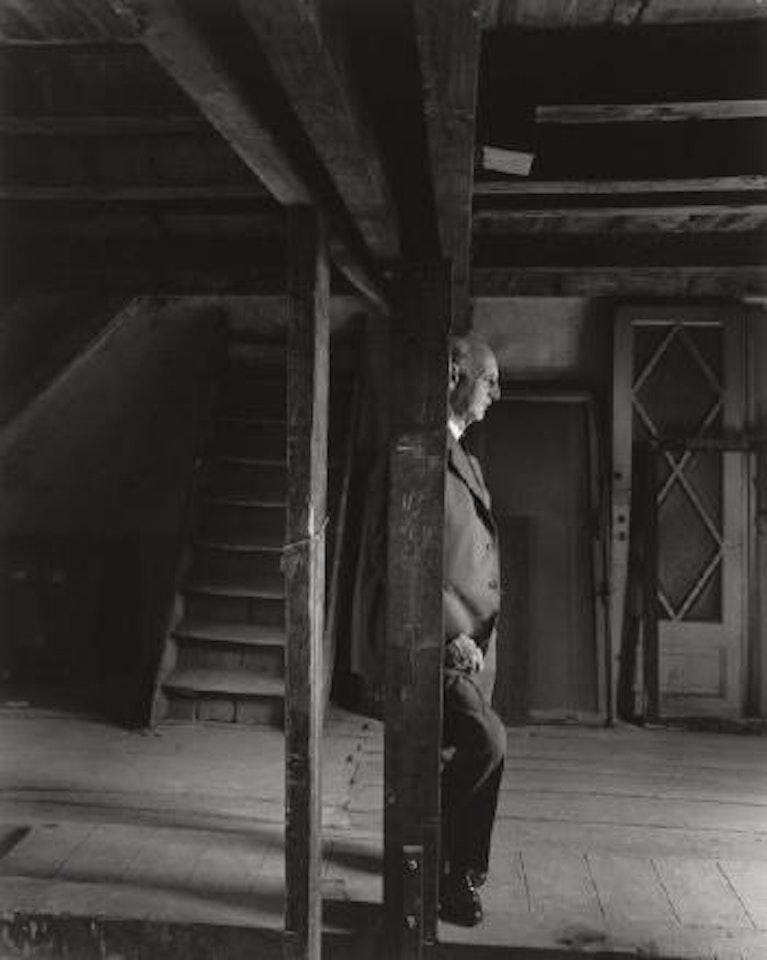 Otto Frank, The Anne Frank House, Amsterdam by Arnold Newman