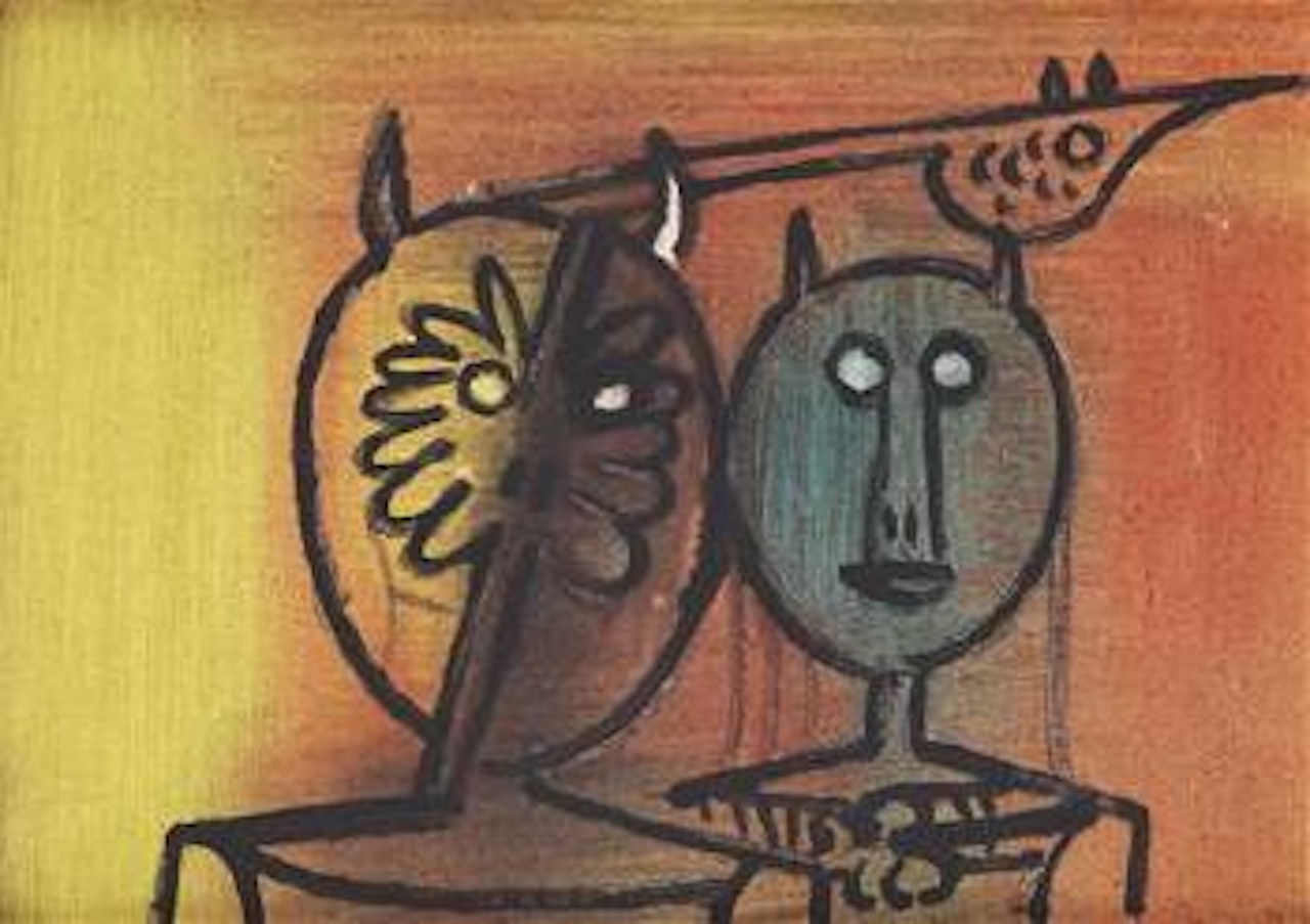 Due personaggi by Wifredo Lam
