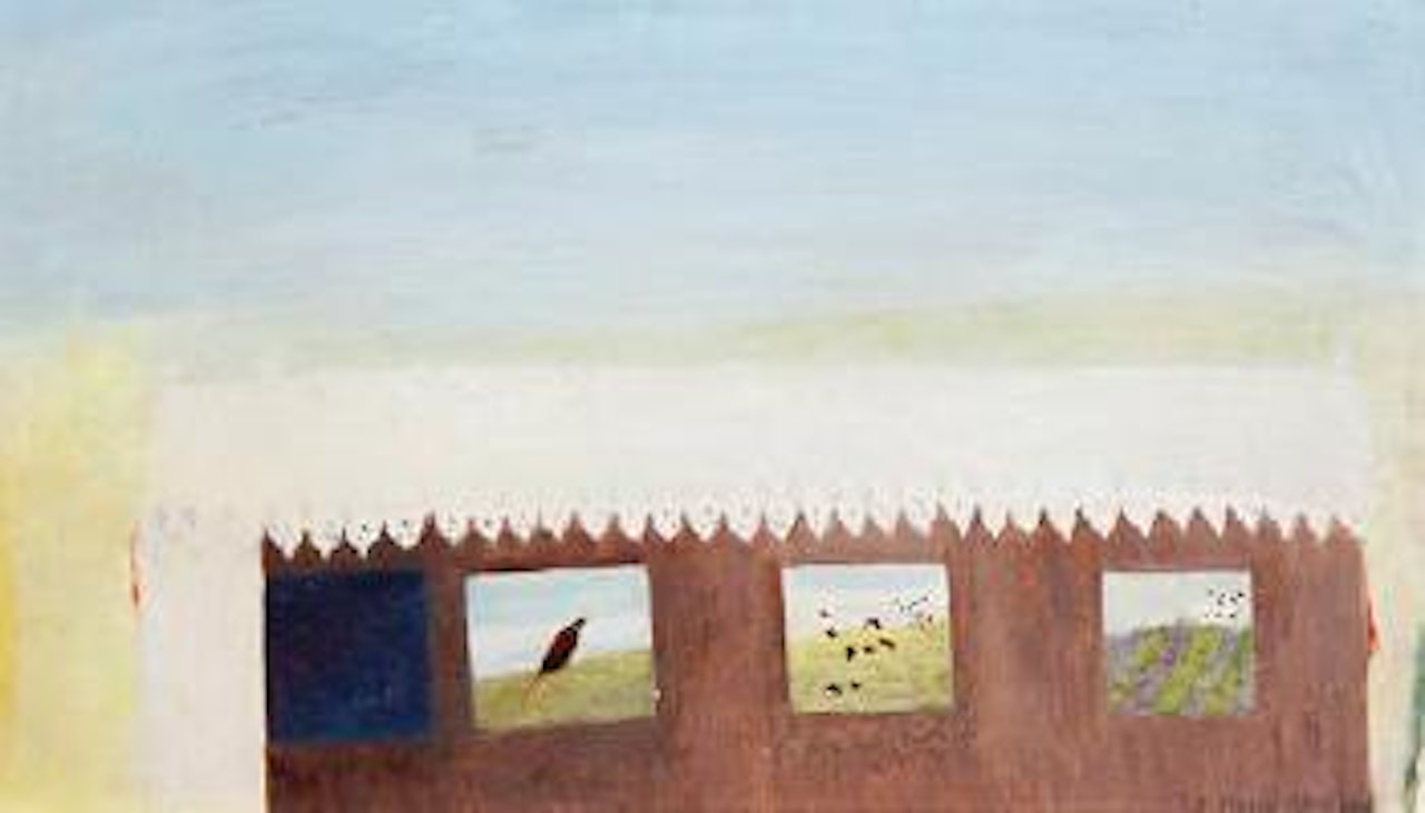 Early morning station by Mary Newcomb