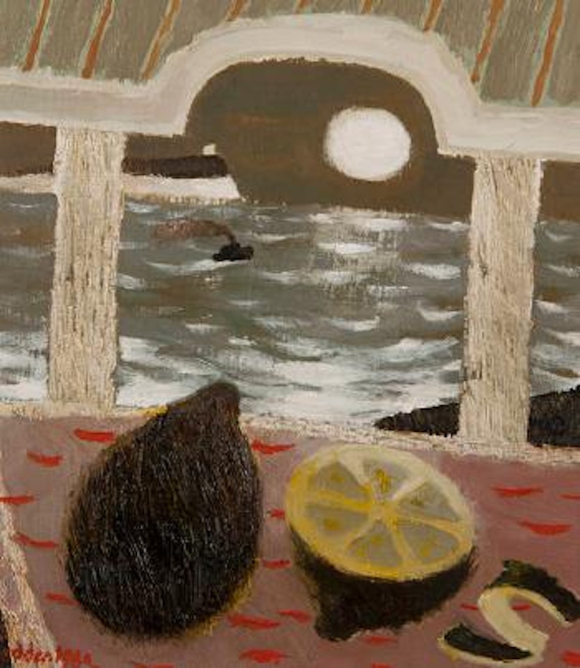 Lemons by moonlight by Mary Fedden