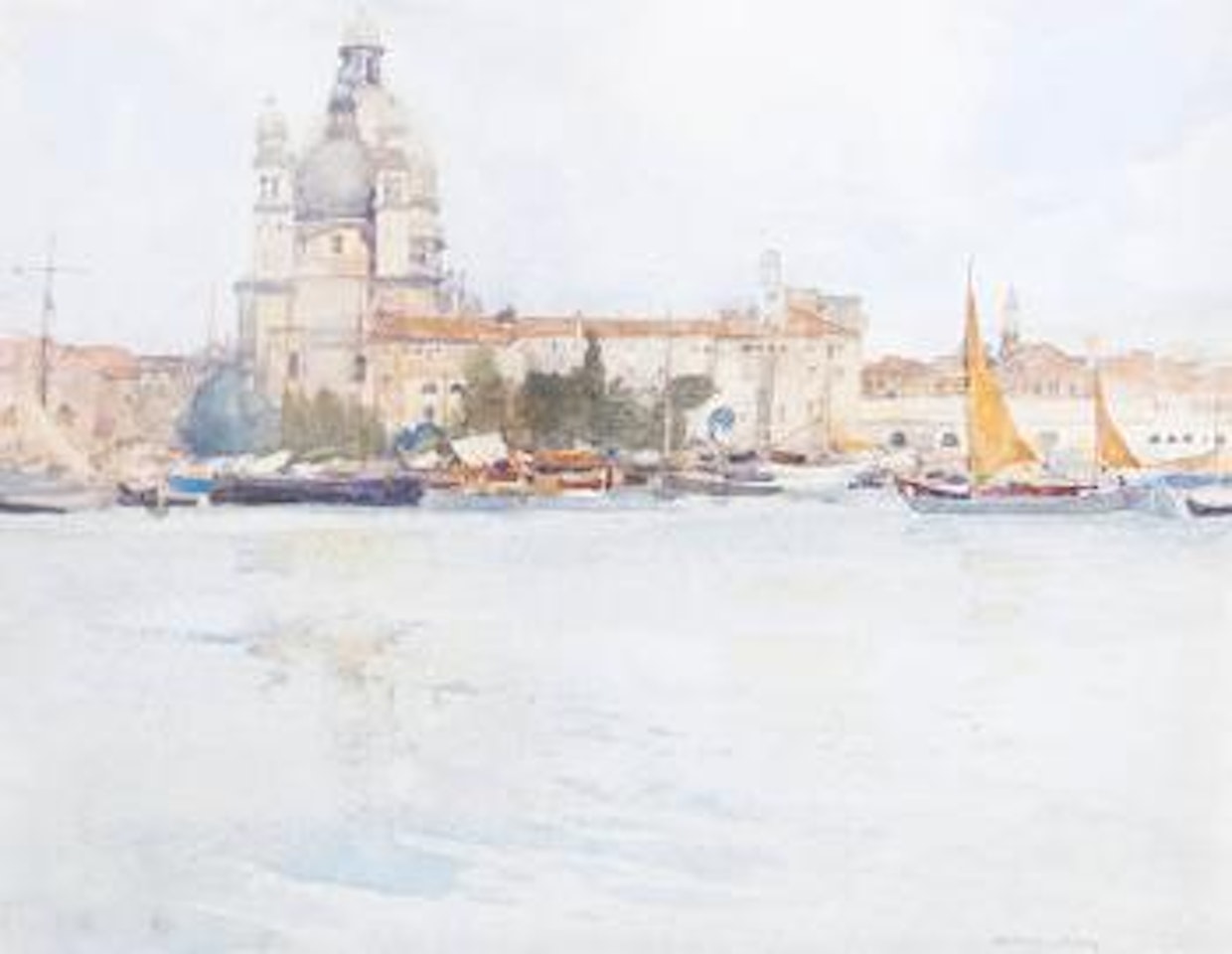 Santa Maria della Salute, Venice by William Russell Flint