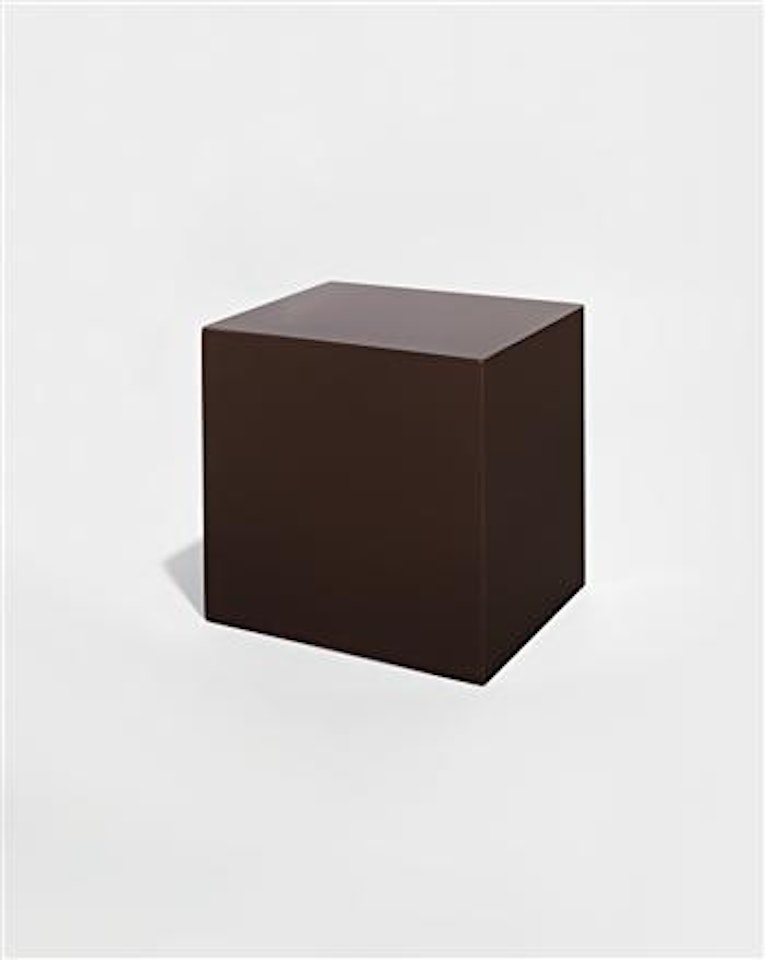 Untitled (Brown Block) by John Mccracken
