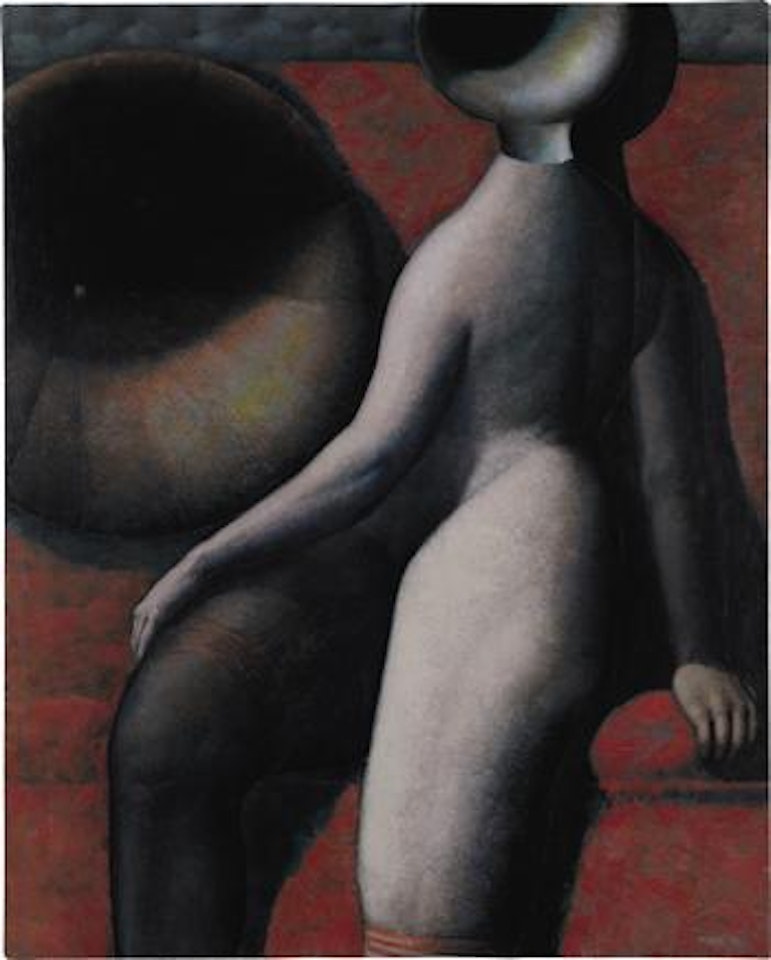 Nude in Front of a Gramophone by Armando Morales
