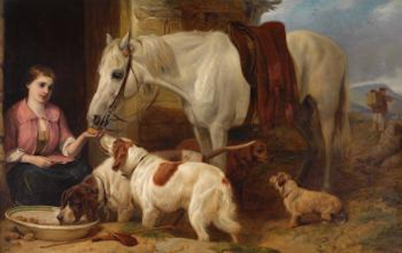 The Crofter's Daughter by Richard Ansdell