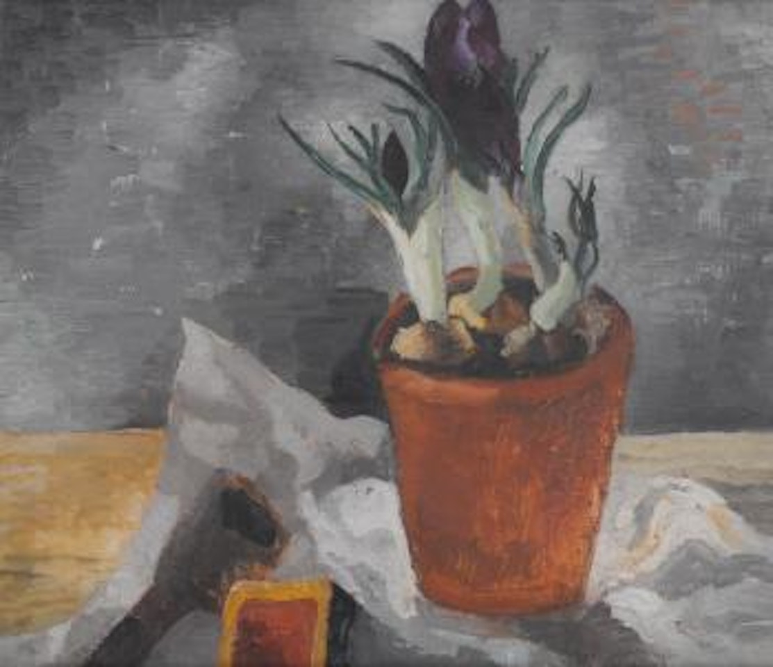 Crocuses In a Flower-pot by Christopher Wood