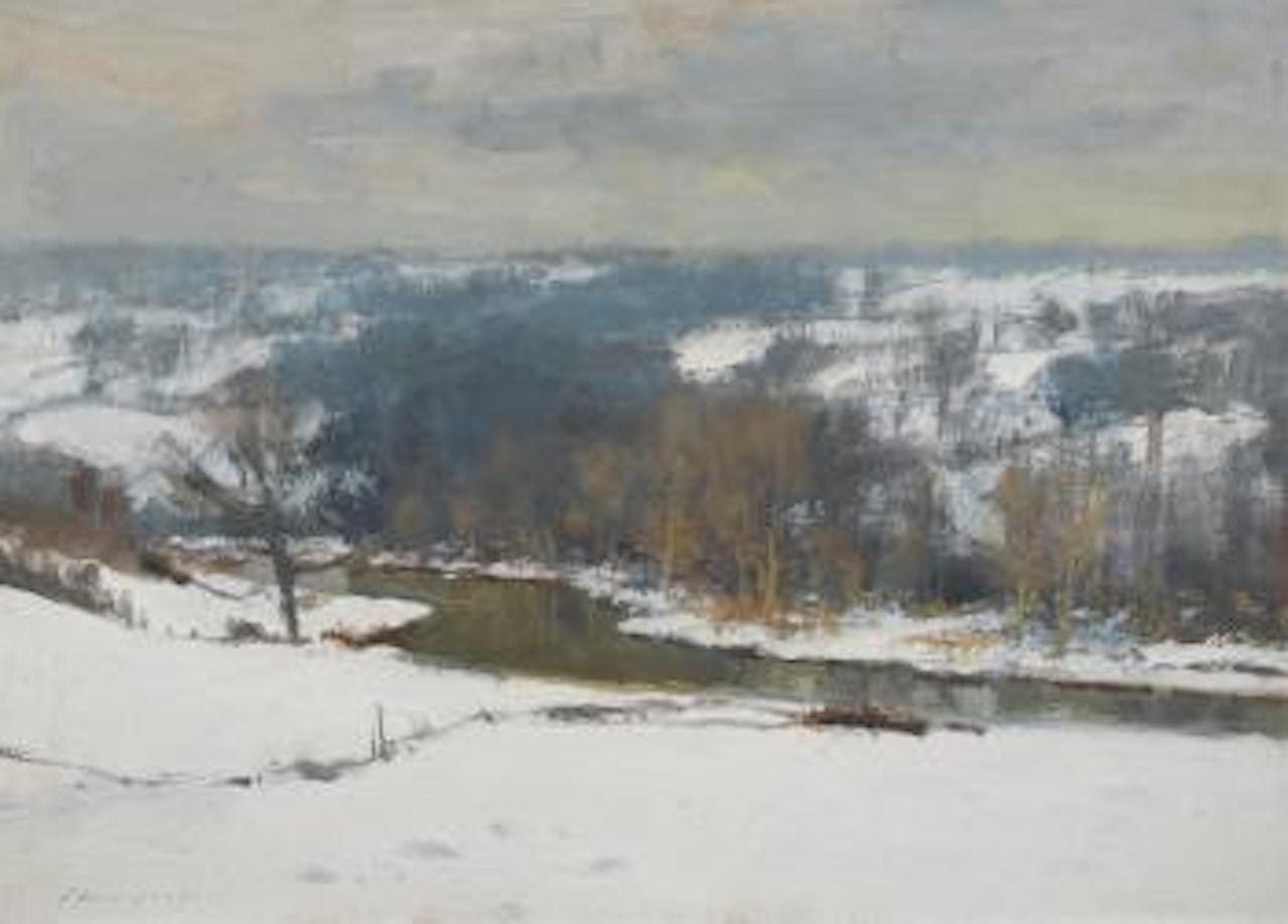 Winter In The Bure Valley by Edward Seago