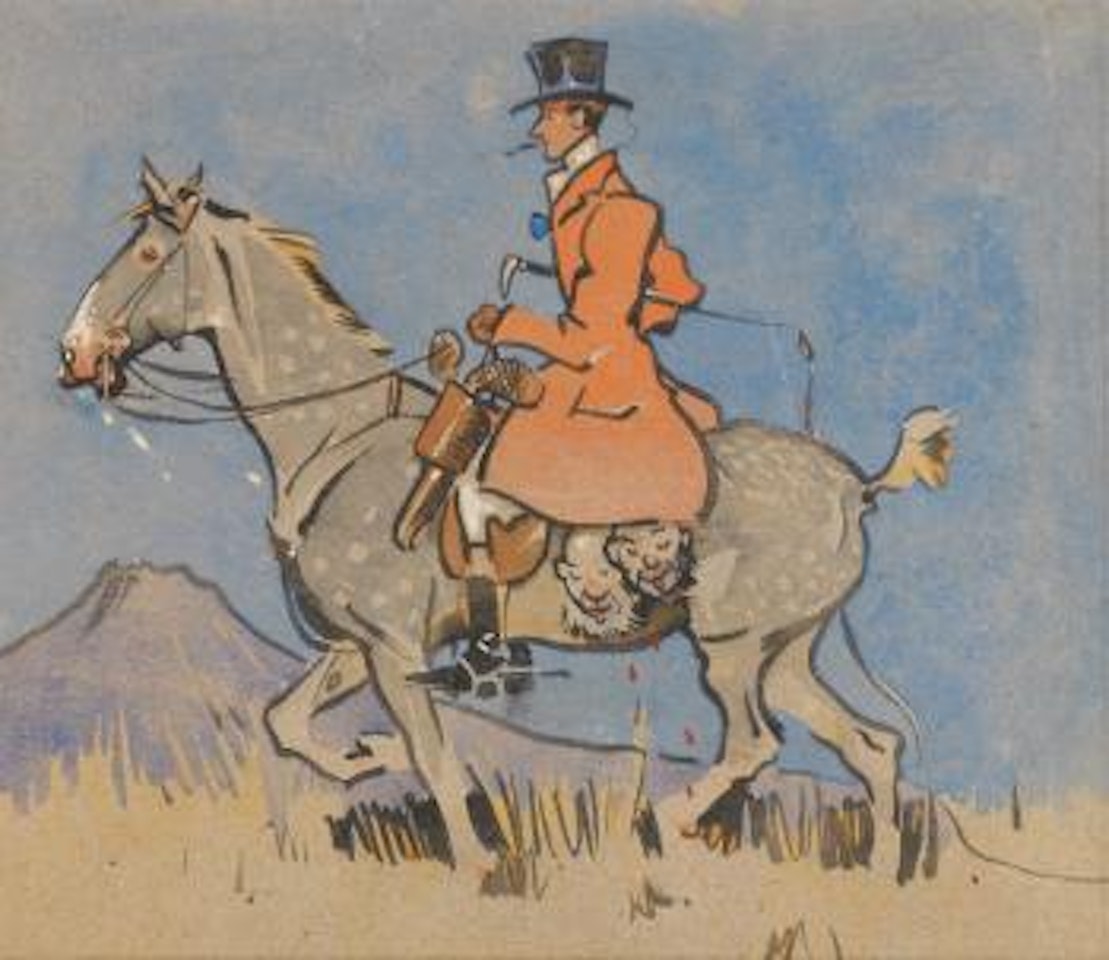 How Crawhall Pictured a Friend In The Boer War by Joseph Crawhall