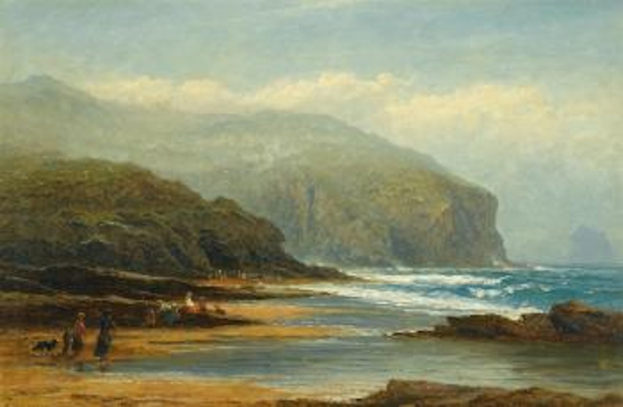 Near Tintagel by Benjamin Williams Leader