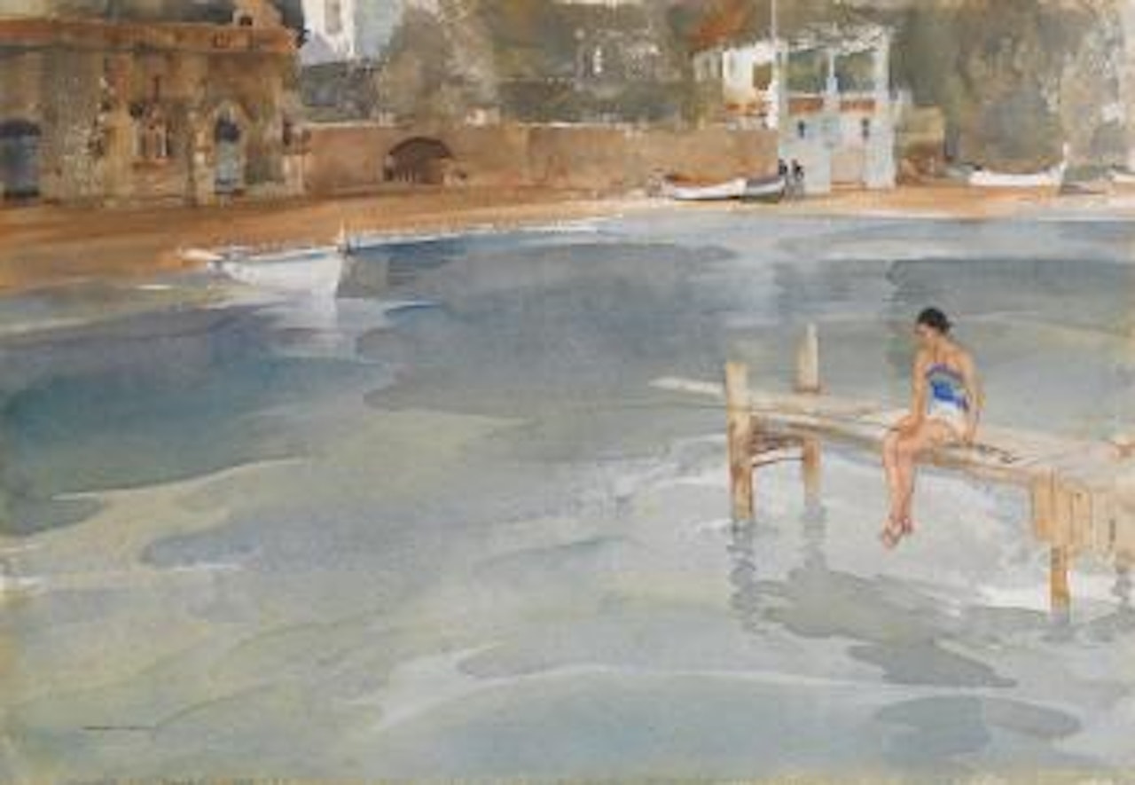 Stephanie's Jetty by William Russell Flint