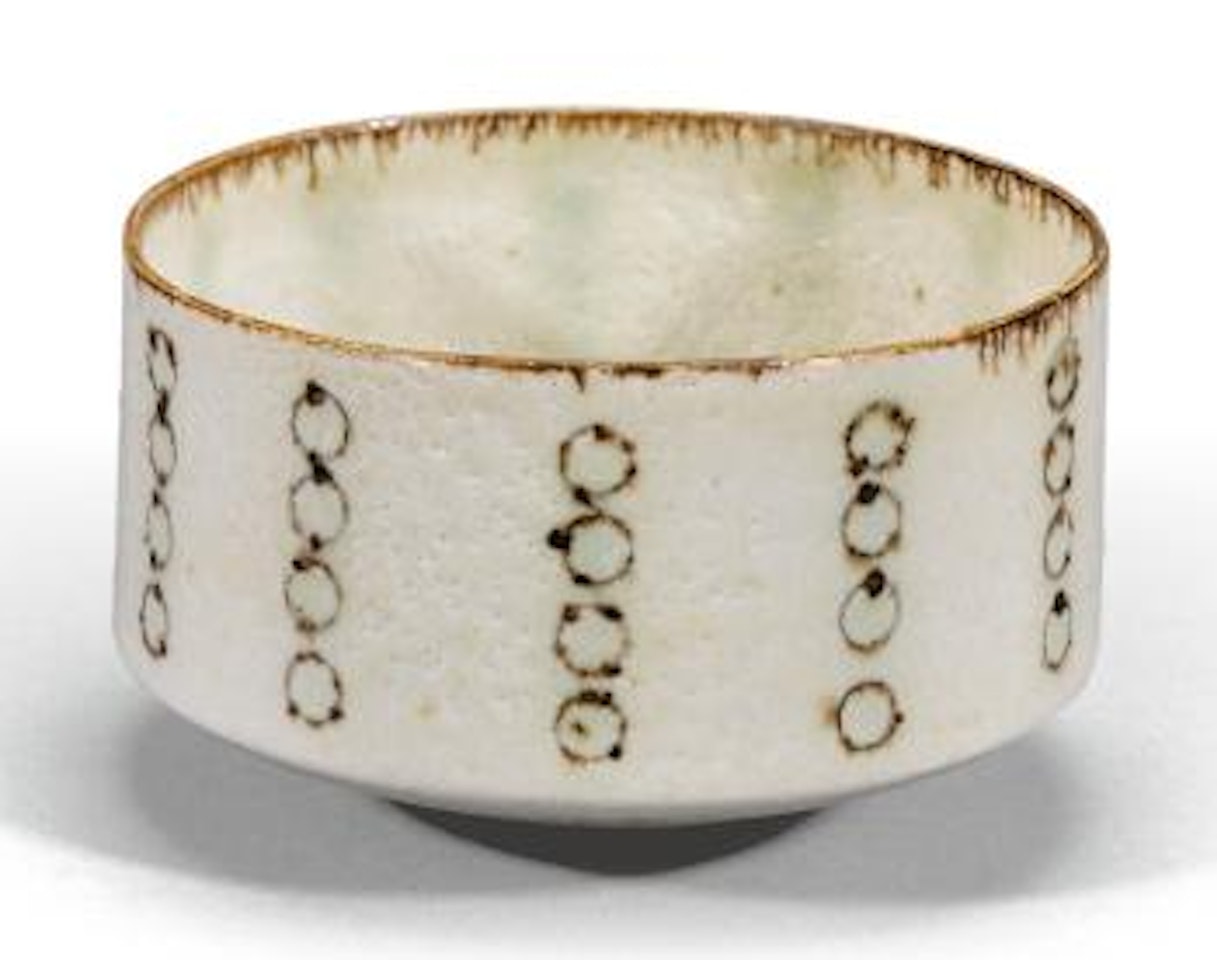 A Straight-sided Bowl by Lucie Rie