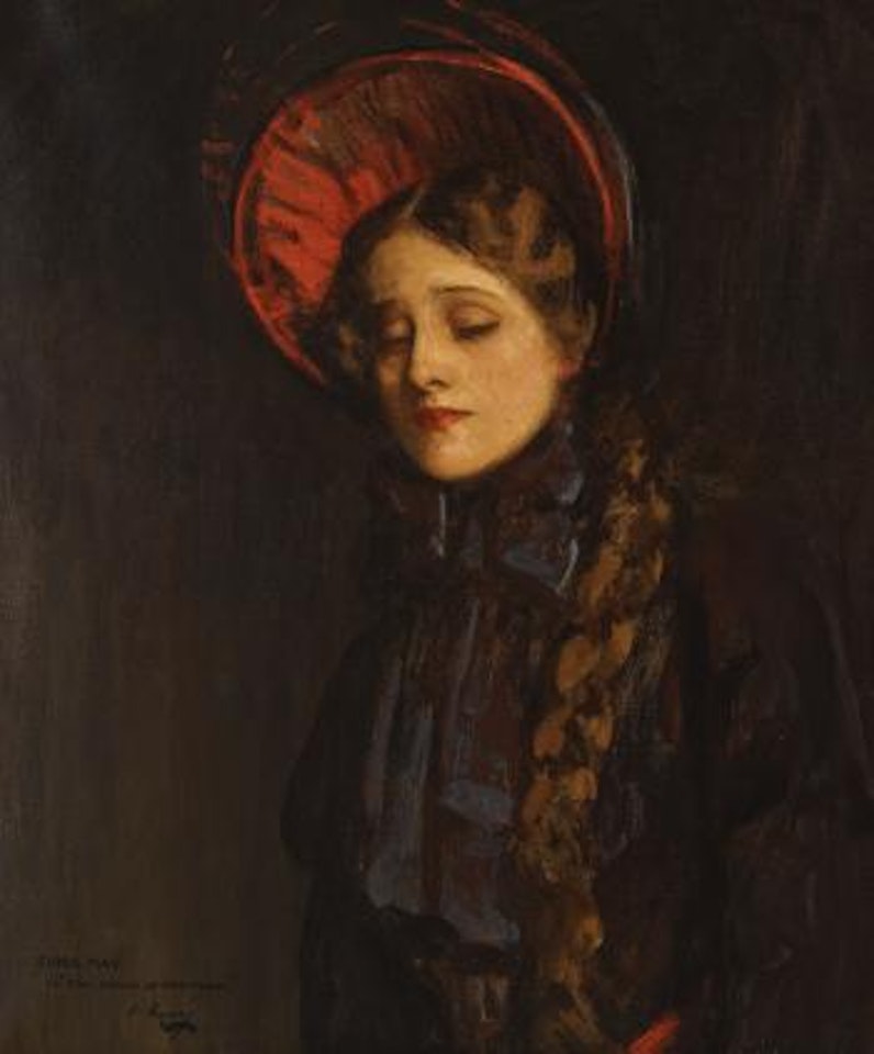 Edna May In The Belle Of New York by John Lavery