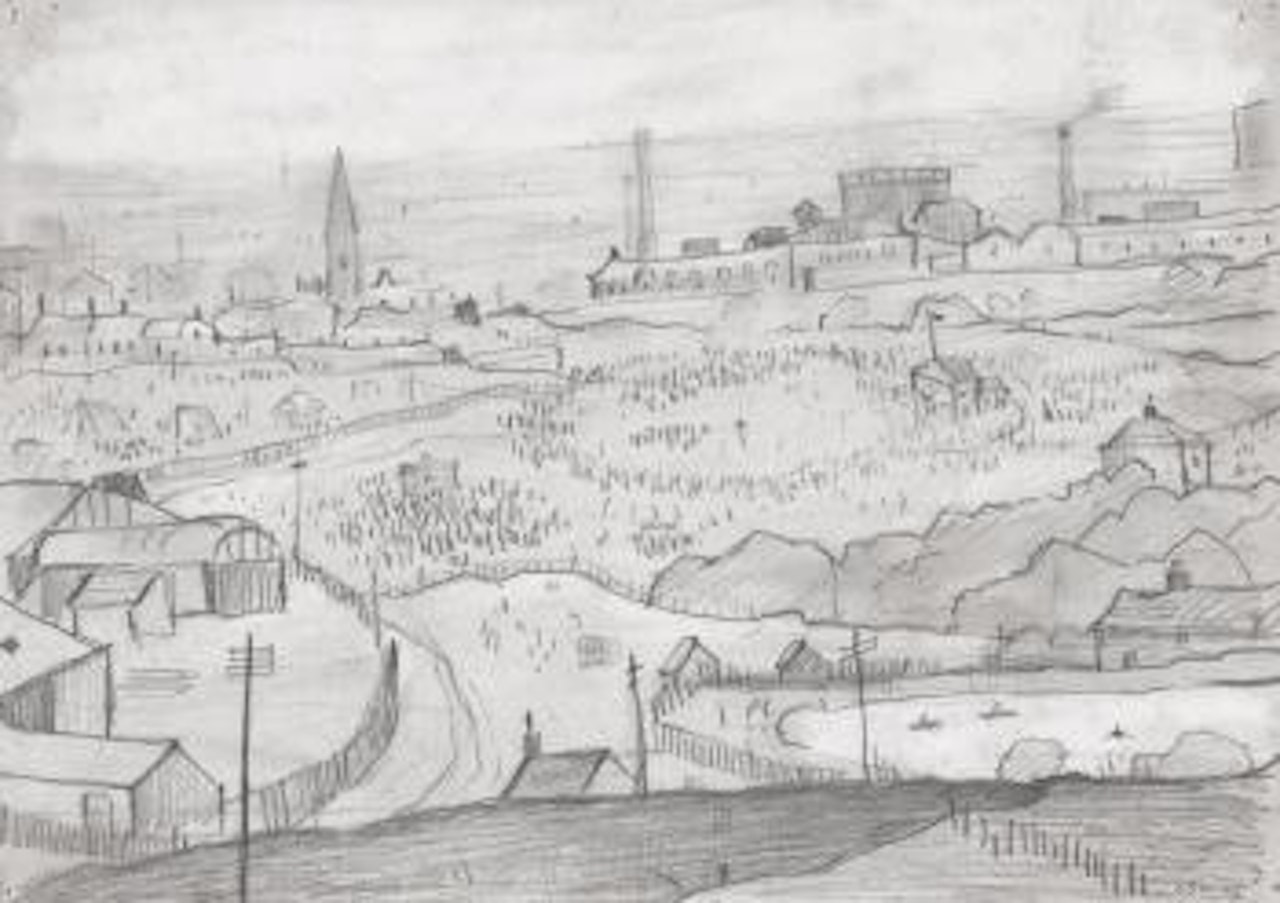The Fairground by Laurence Stephen Lowry