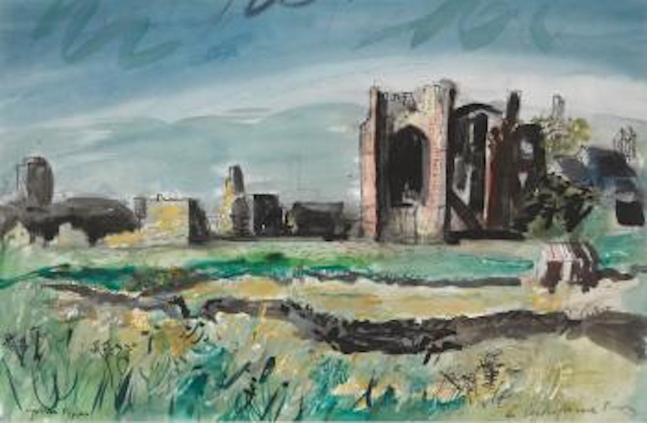 Lindisfarne Priory by John Piper