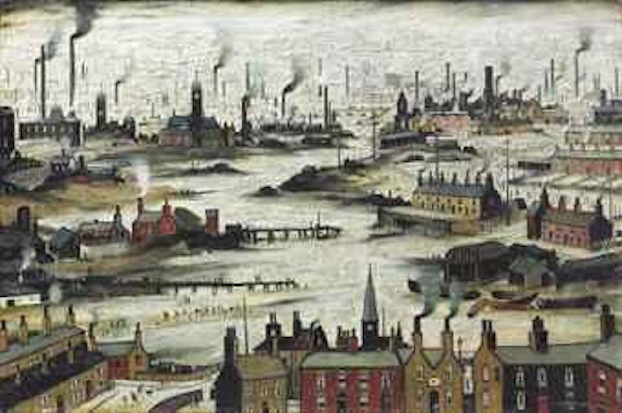 Industrial Landscape by Laurence Stephen Lowry