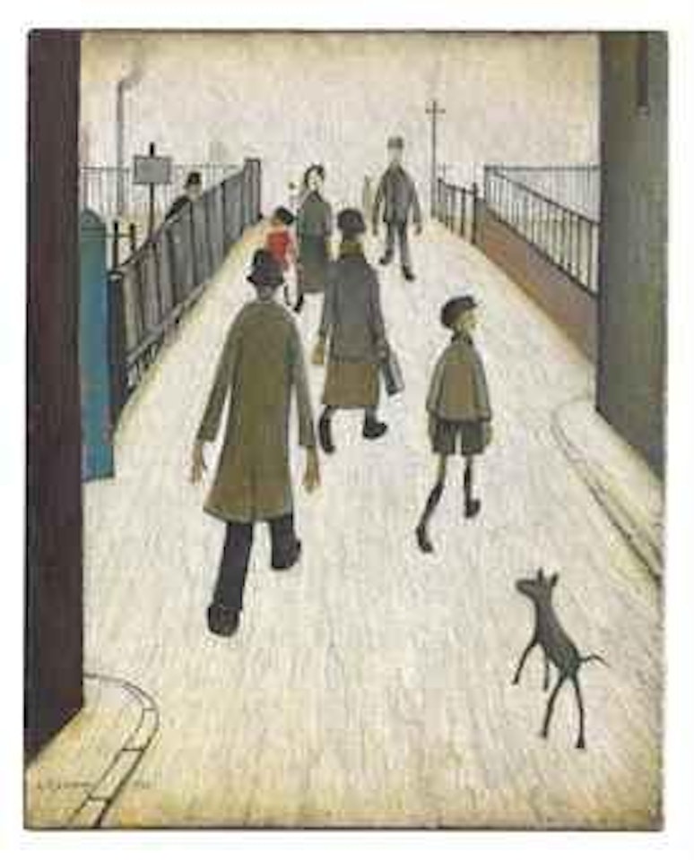 The Bridge by Laurence Stephen Lowry