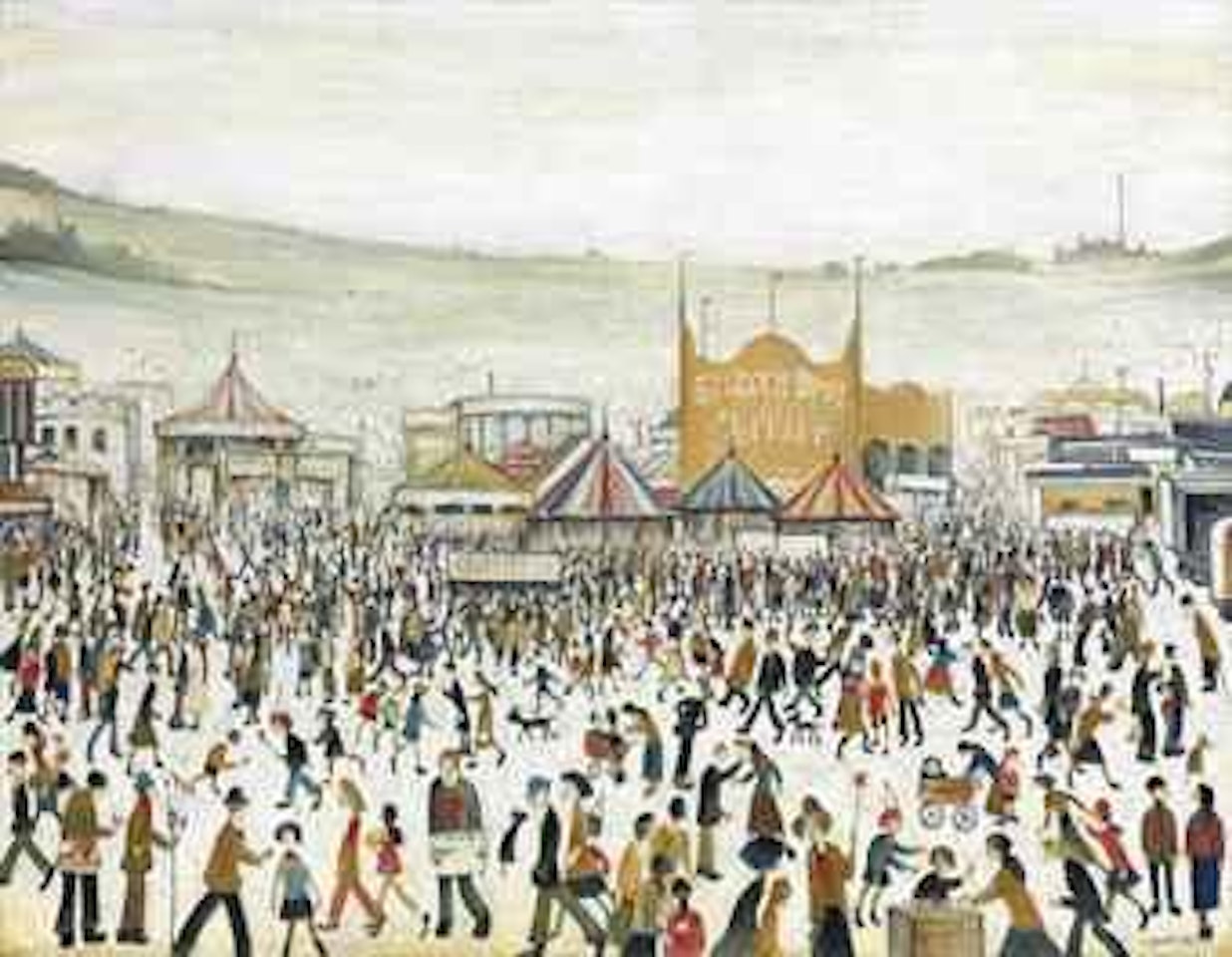 Fun Fair at Daisy Nook by Laurence Stephen Lowry