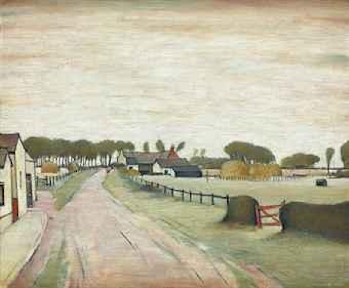 Regent Street, Lytham (The Farm) by Laurence Stephen Lowry