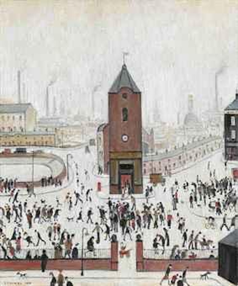 Town Centre by Laurence Stephen Lowry