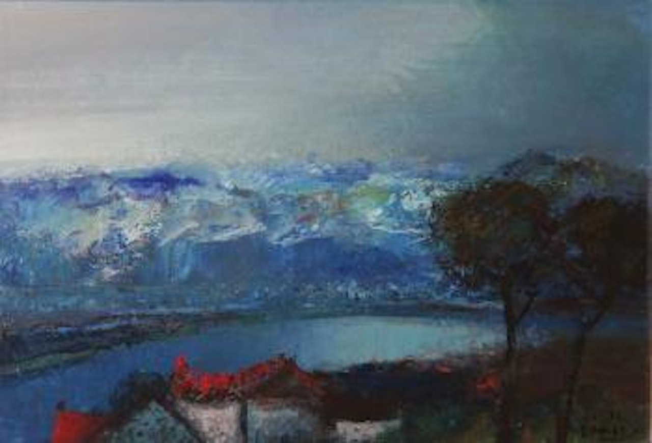 Winter landscape by Daniel O'Neill