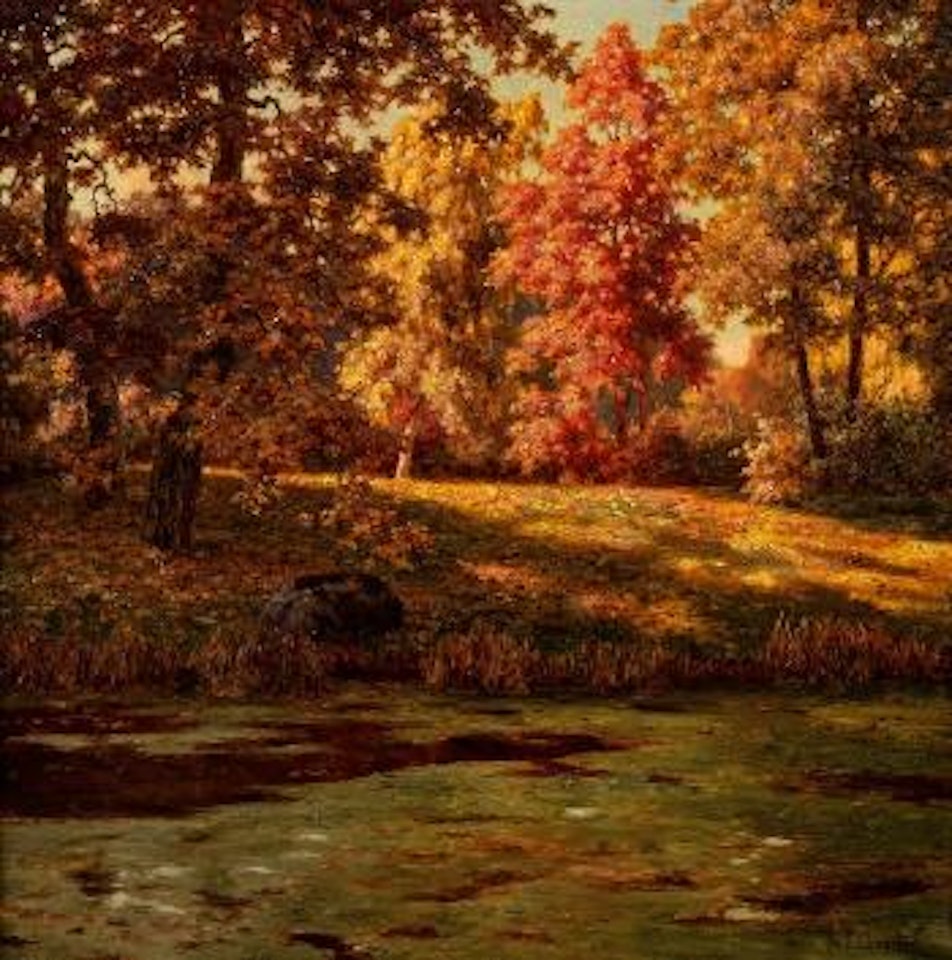 Clairière à l'automne by Ivan Fedorovich Choultse