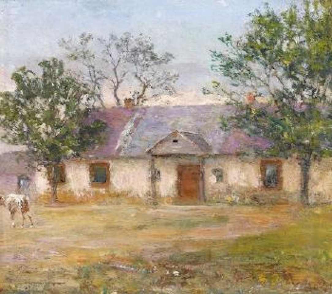 Ferme en Russie by Ivan Pavlovitch Pochitonov