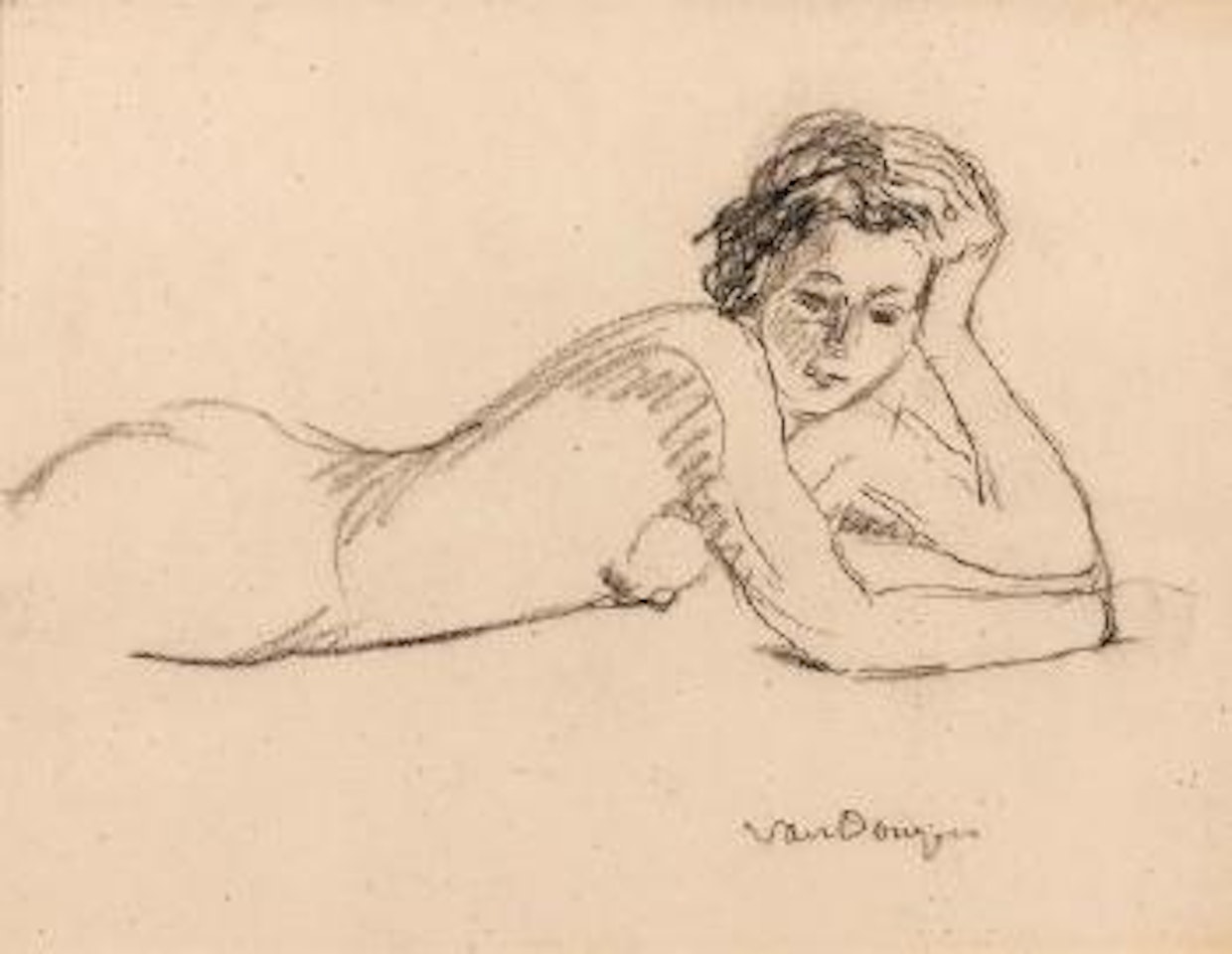 Le modèle alangui by Kees van Dongen
