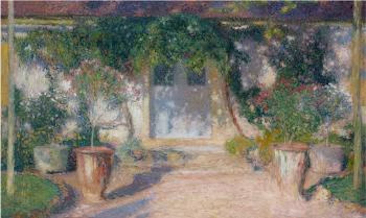 Porte d'entrée centrale du Manoir de Marquayrol by Henri Jean Guillaume Martin