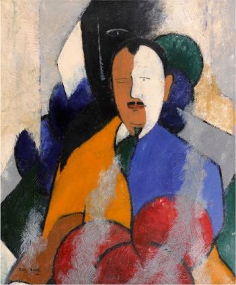 Portrait d'Etienne Bignou by Jean Crotti