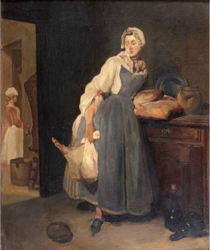 Copie de 'La Pourvoyeuse' de Chardin by Henri Matisse
