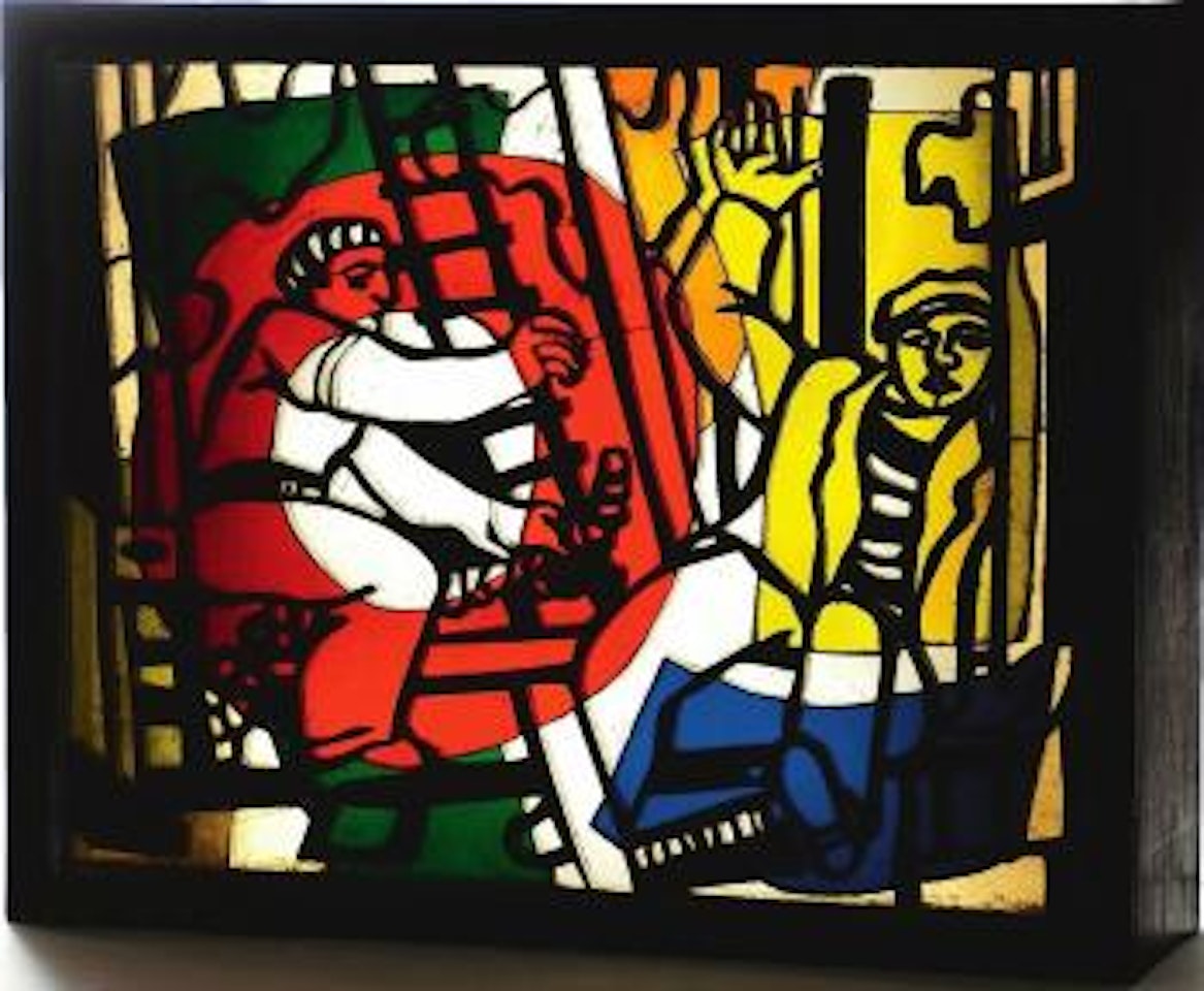 Les constructeurs by Fernand Leger