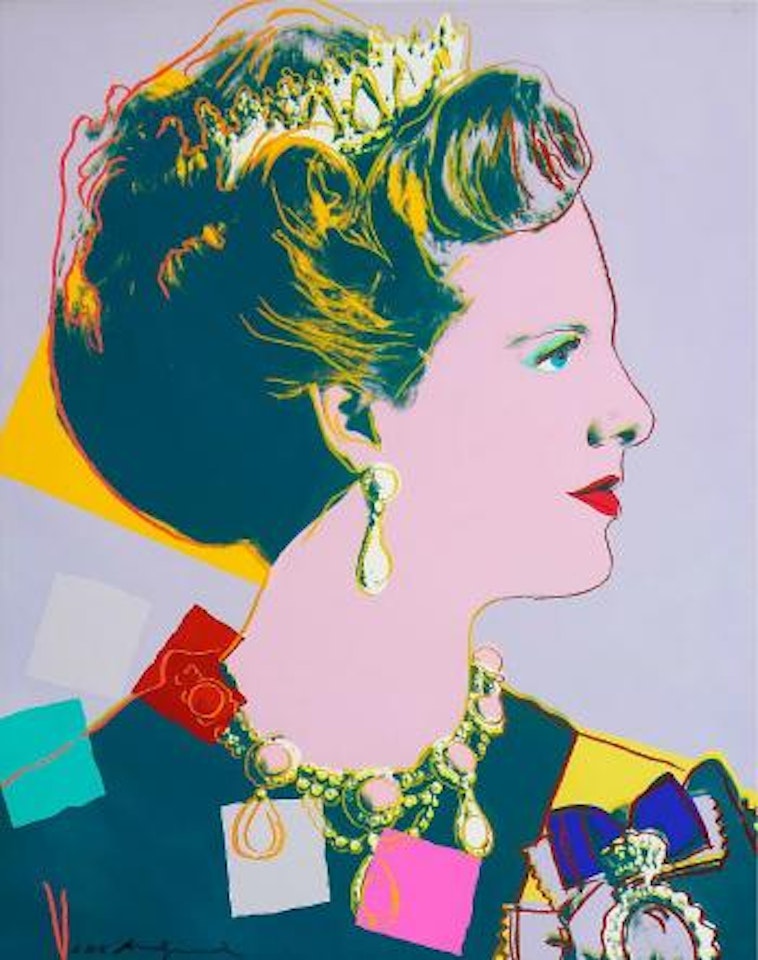 Queen Margrethe II by Andy Warhol