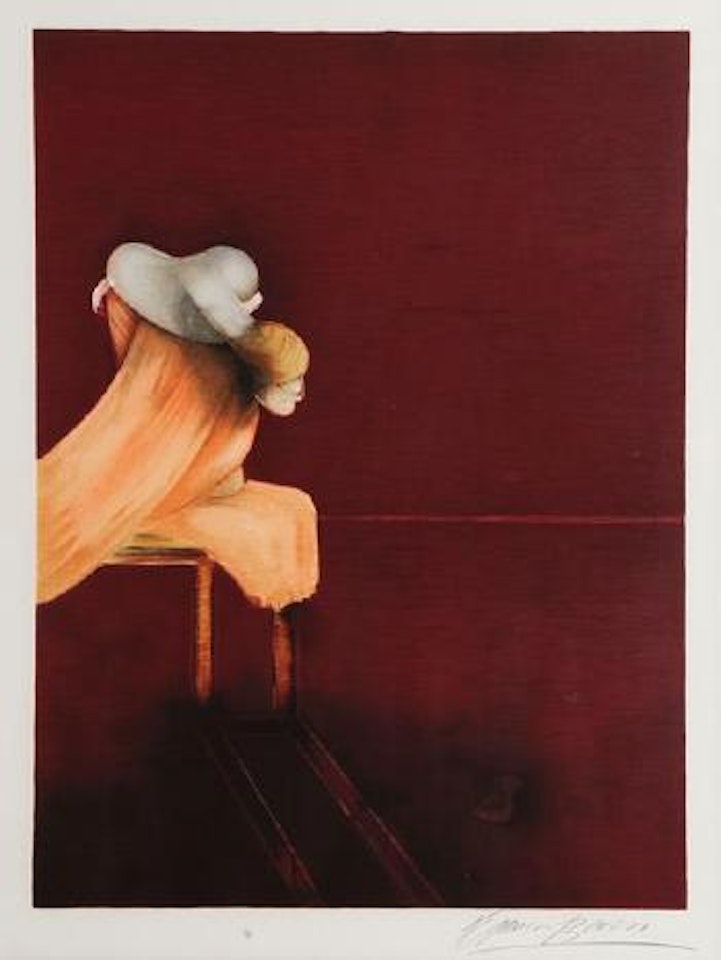 Triptyque seconde version by Francis Bacon