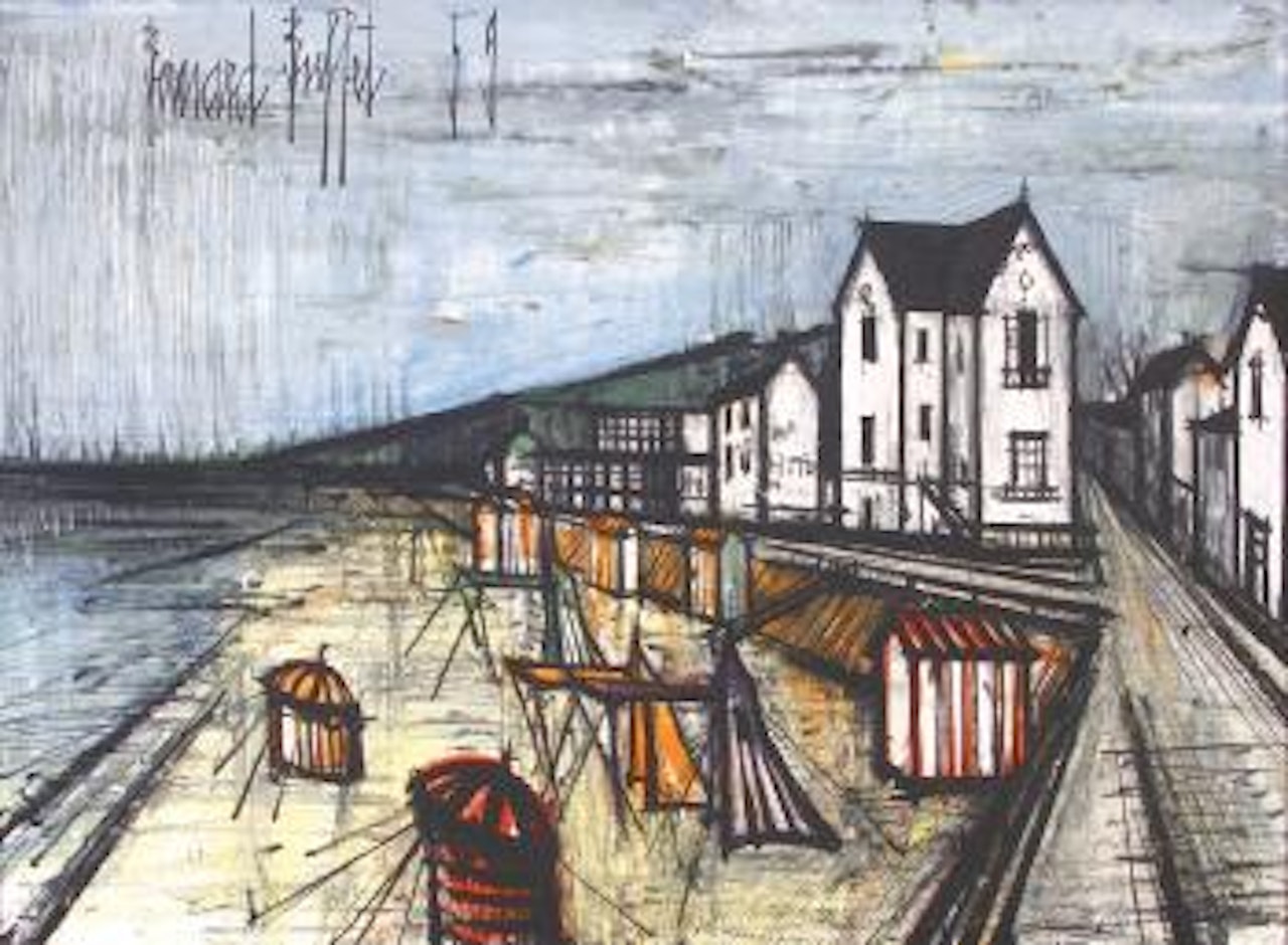 Petite plage du Nord by Bernard Buffet