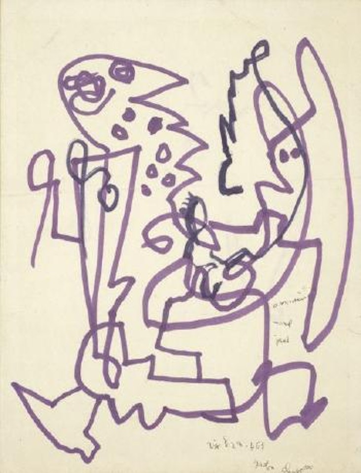 Sans titre by Gaston Chaissac