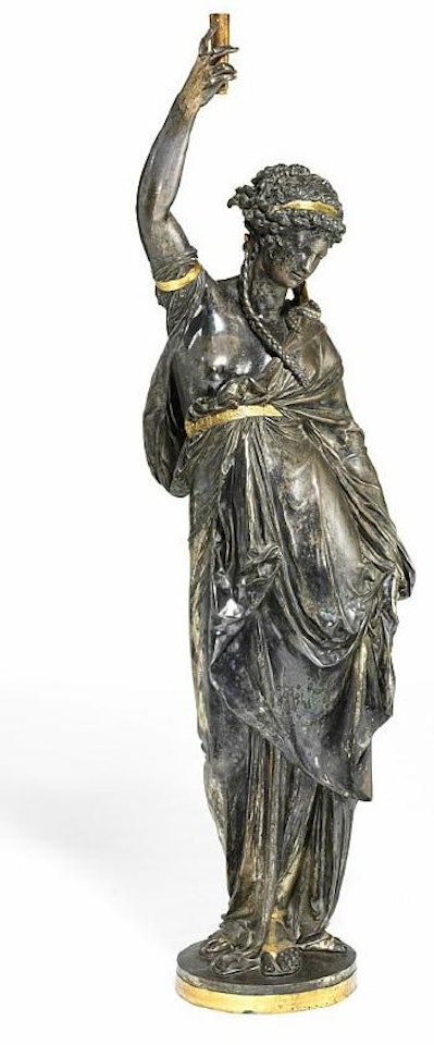 Standing female by Albert-Ernest Carrier-Belleuse