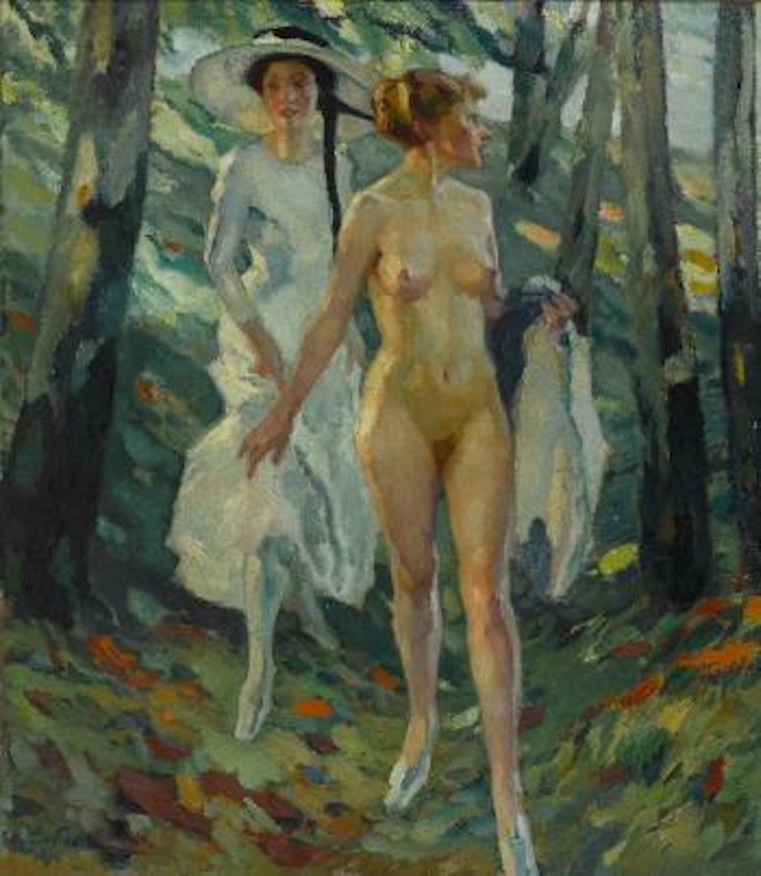 Zum Bade II by Leo Putz