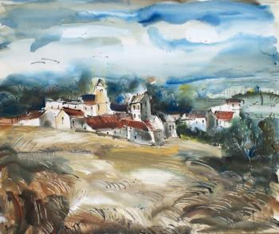 Le petit village by Maurice de Vlaminck