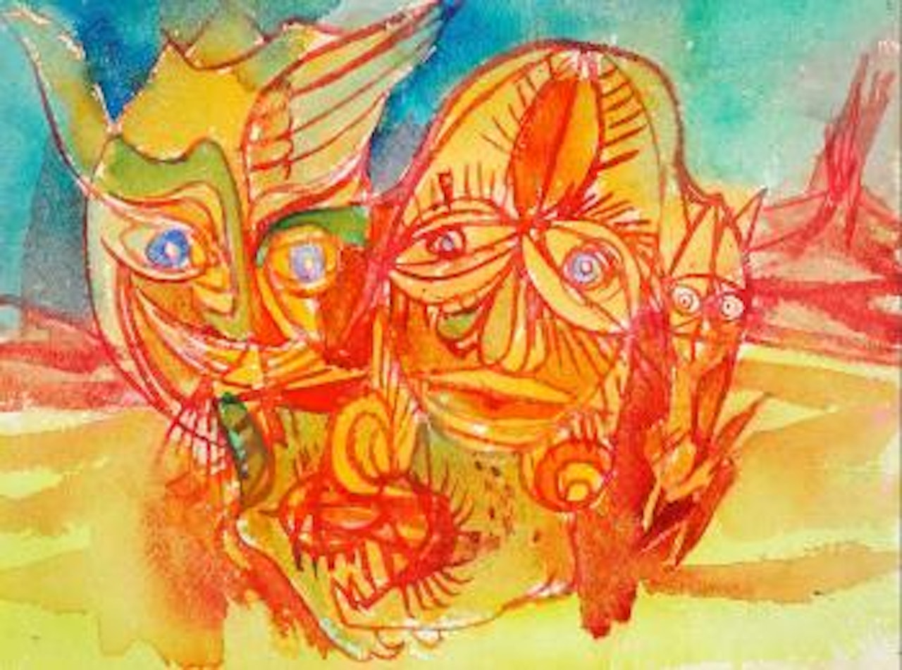 To figurer by Asger Jorn