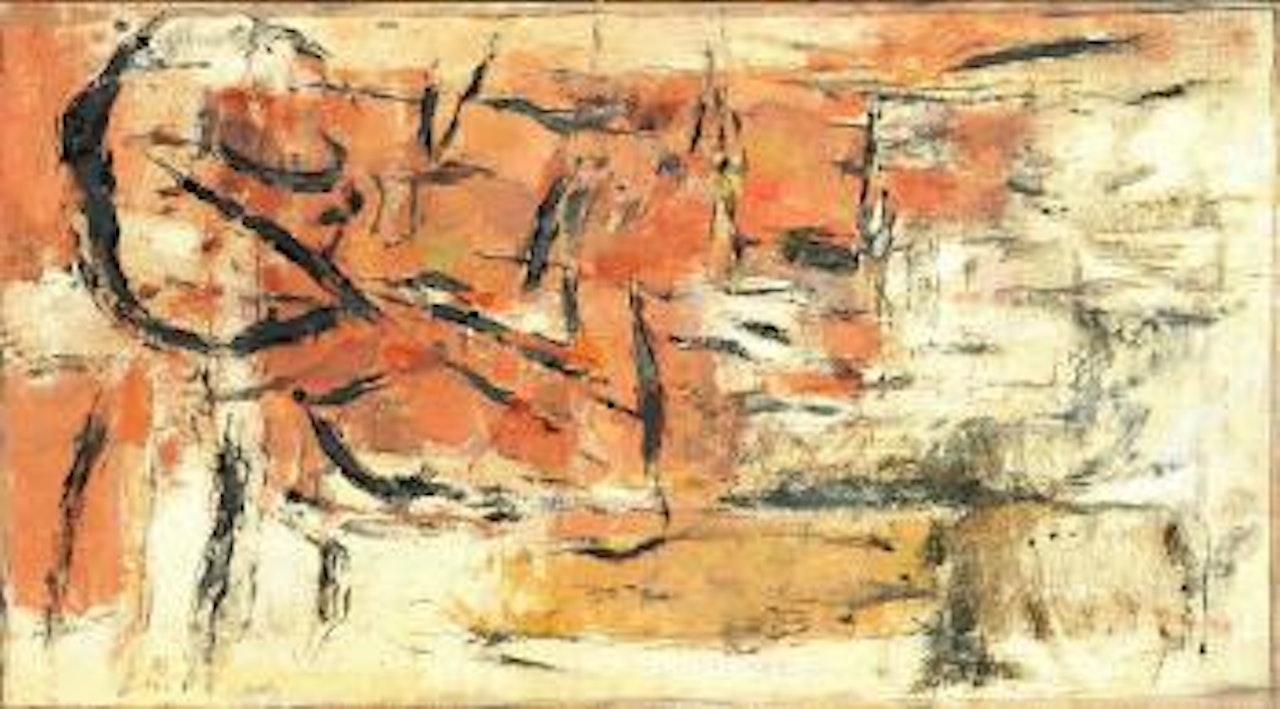 Træ og klipper by Preben Hornung