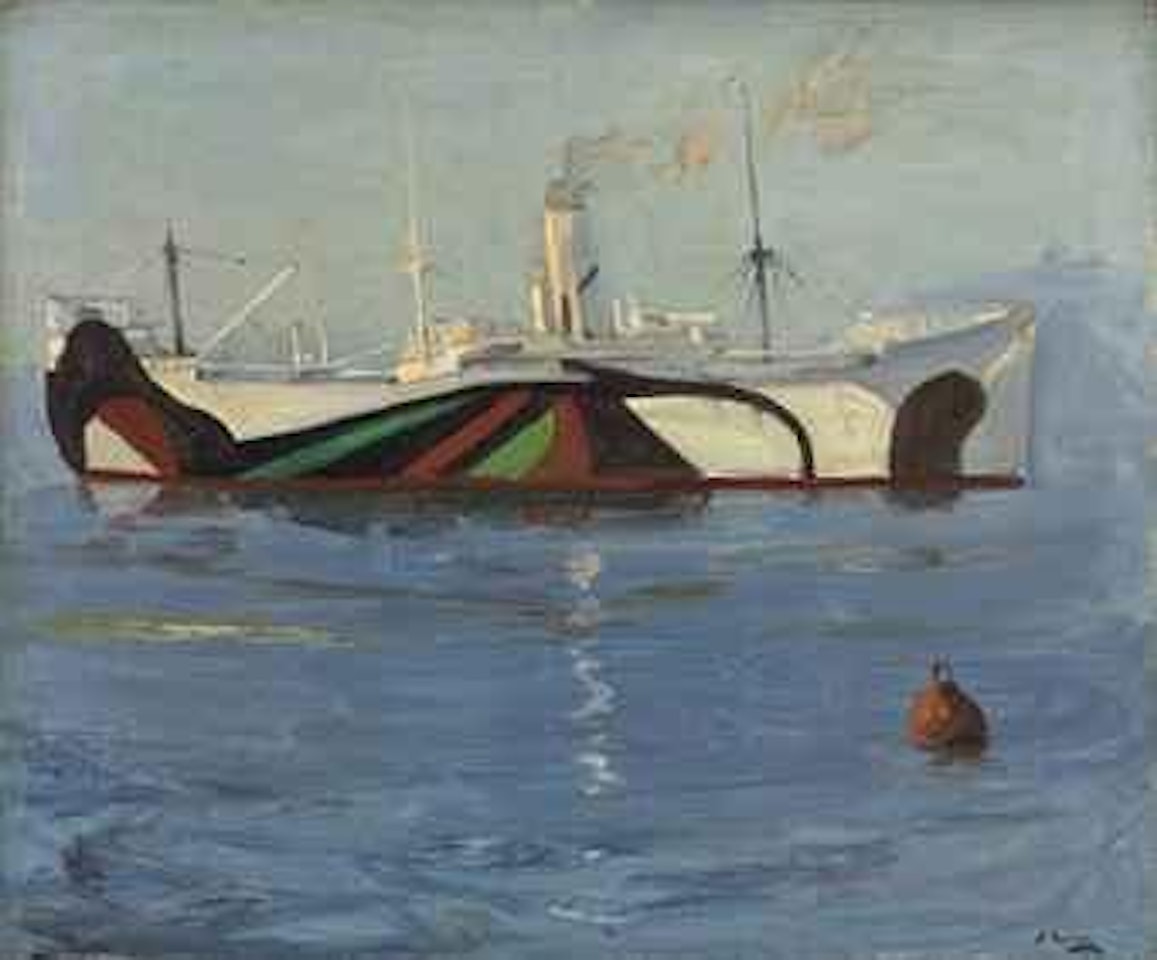 Dazzle a Mystery Ship by John Lavery