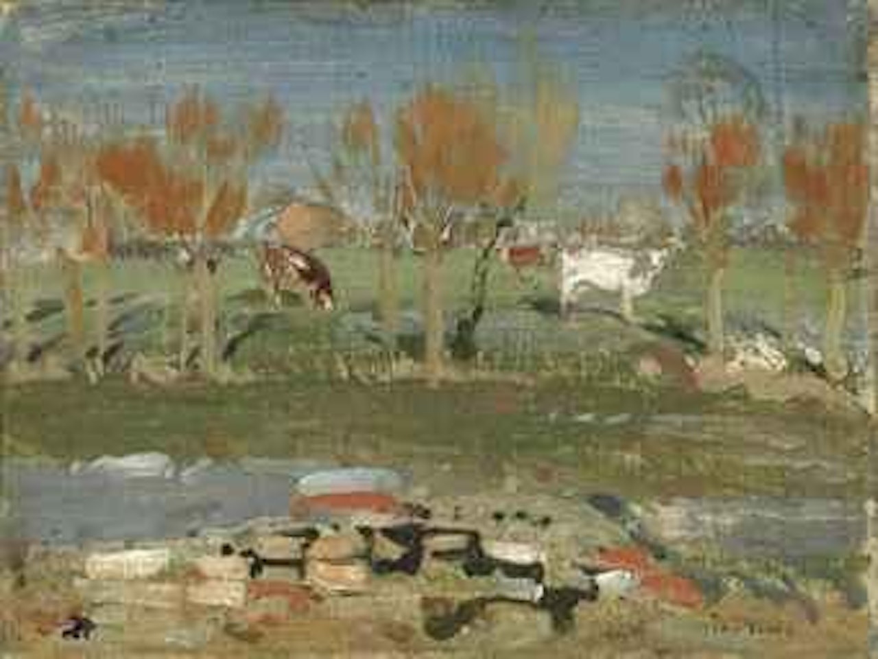 Red Willows by William Nicholson