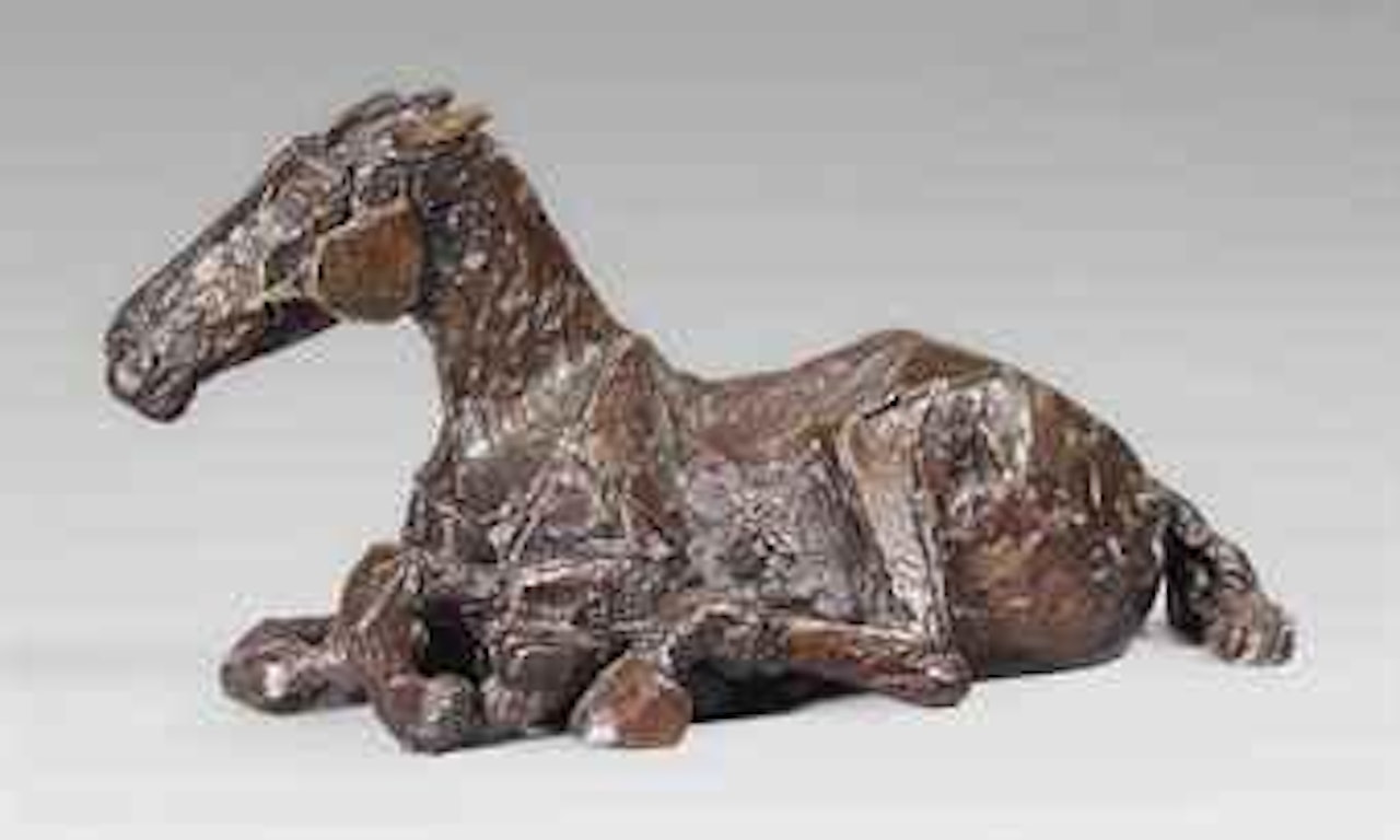 Horse In The Rain III by Elisabeth Frink