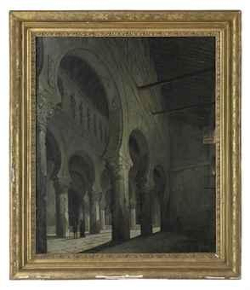 A Cathedral Interior by Italian School