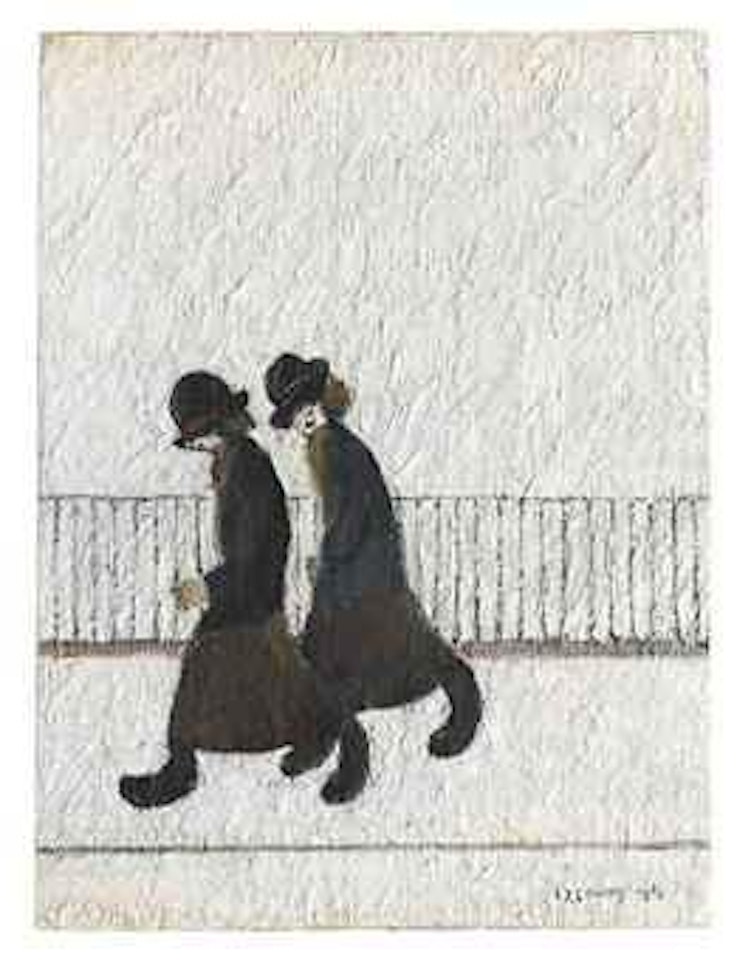 The Two Sisters by Laurence Stephen Lowry