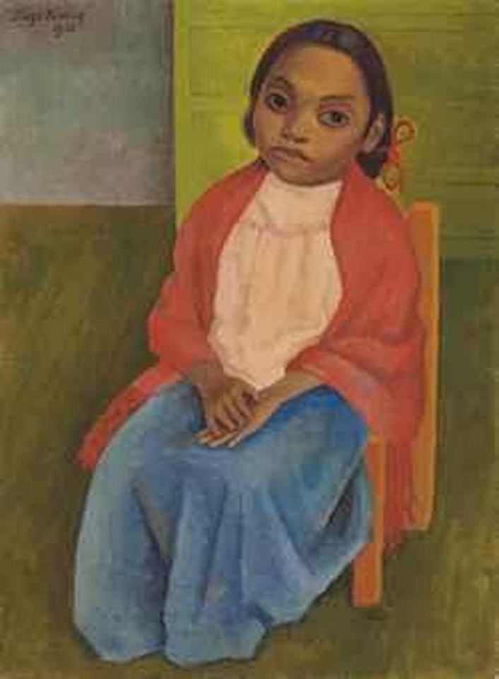 Retrato de Julieta by Diego Rivera