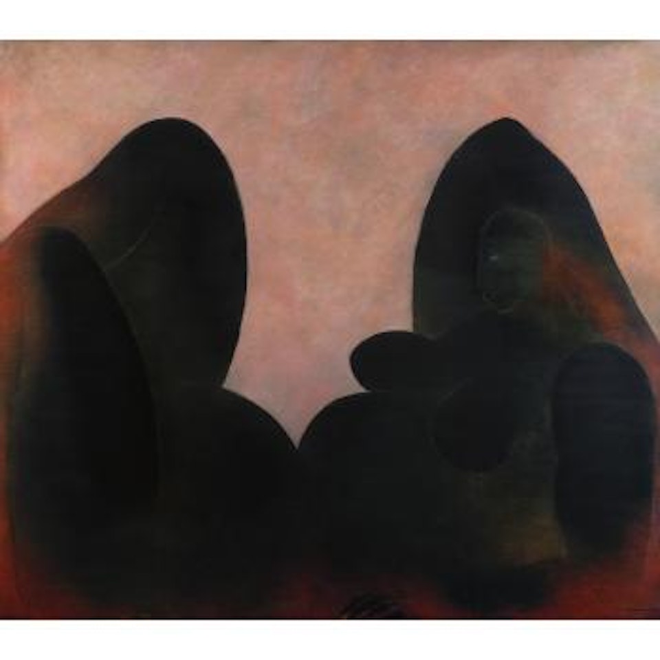 Desnudo Con Fondo Rosa by Ricardo Martinez